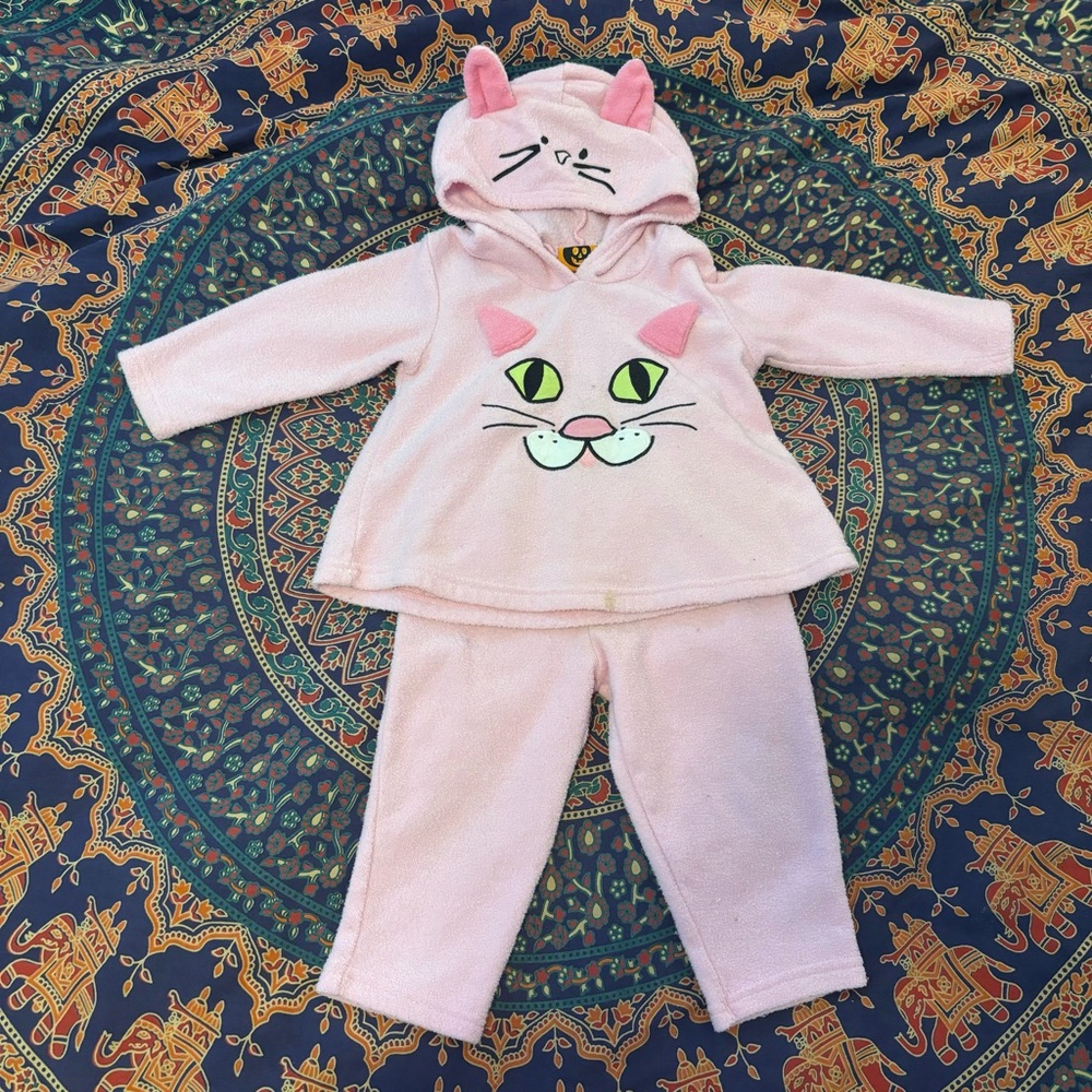 cutest cat Halloween costume set